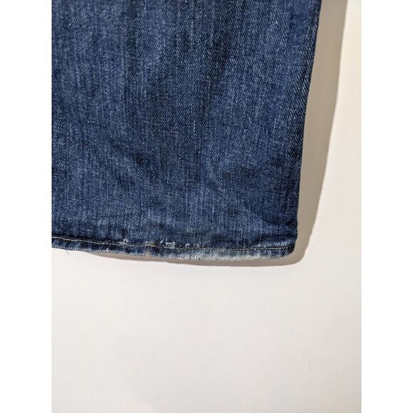 Vintage Lee Men's Medium Dark Wash 100% Cotton Bootcut Jeans Size 38x28 #251 - Picture 6 of 9